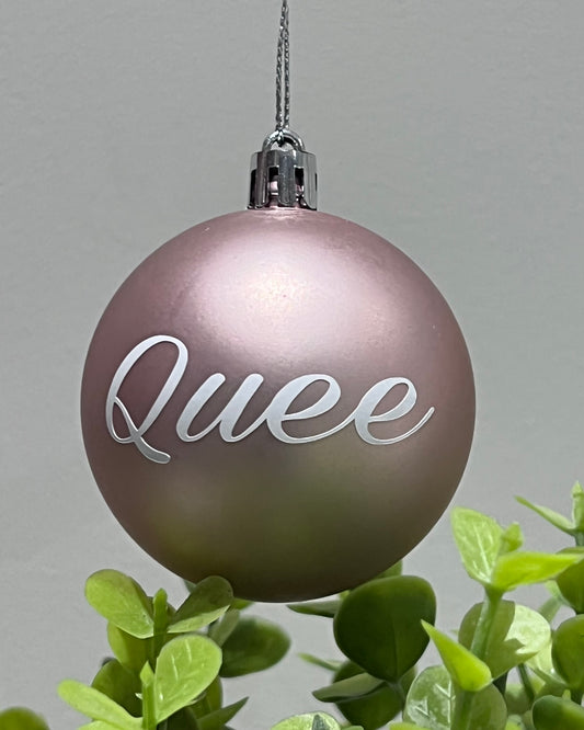 Personalized Christmas Bauble